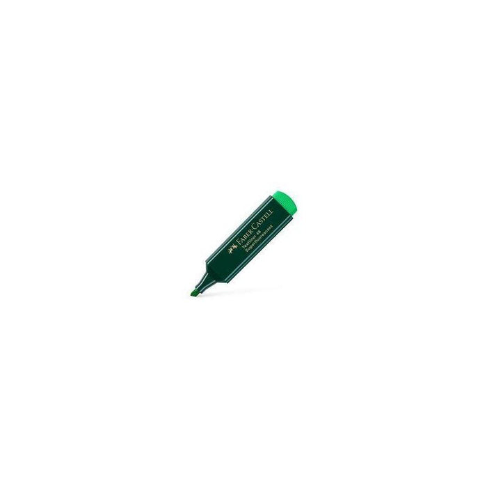 Pack De 10 Unidades Faber Castell Marcador Fluorescente Textliner 48 Verde