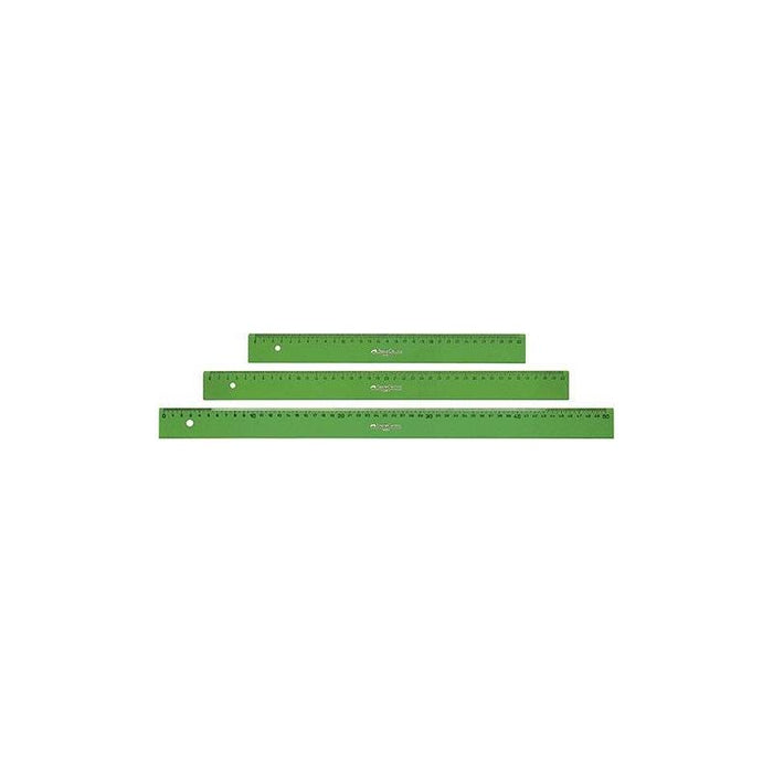 Pack De 10 Unidades Faber-Castell Regla Tecnica Recta 30cm - Verde Transparente