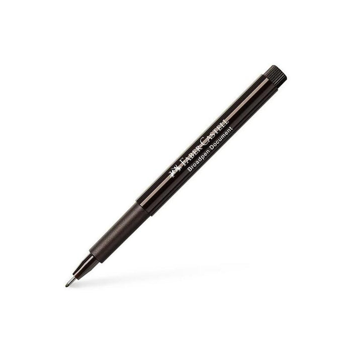 Pack De 10 Unidades Faber Castell Rotulador Broadpen Document Negro