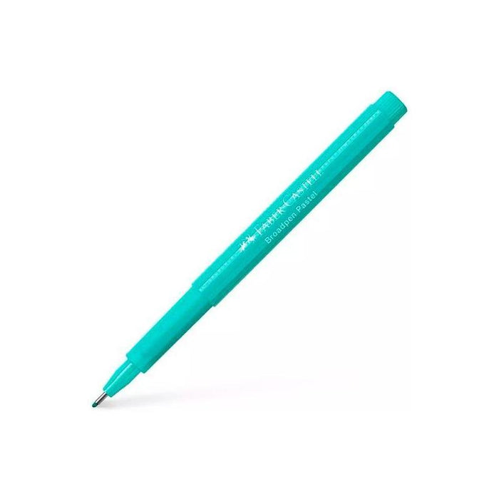 Pack De 10 Unidades Faber Castell Rotulador Broadpen Document Turquesa Pastel