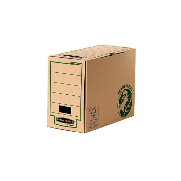 Pack De 10 Unidades Fellowes Caja De Archivo Definitivo 150mm Folio Eart Series Natura
