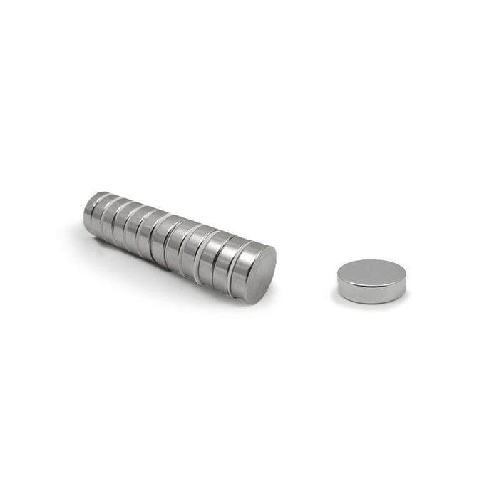 Pack De 10 Unidades - Iman De Neodimio Ø10x2mm