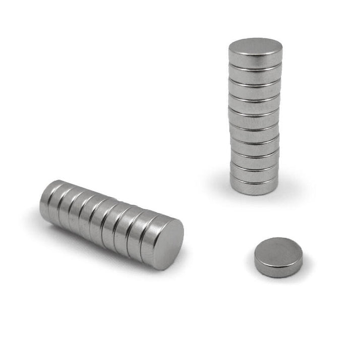 Pack De 10 Unidades - Iman De Neodimio Ø10x3mm