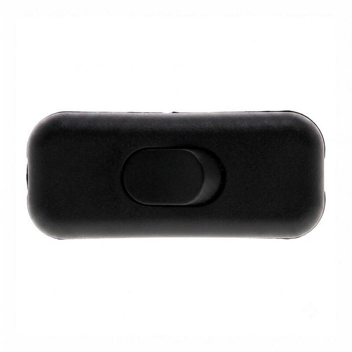 Pack De 10 Unidades - Interruptor De Paso, Plano, 2 A 250 V, Negro, Retractilado