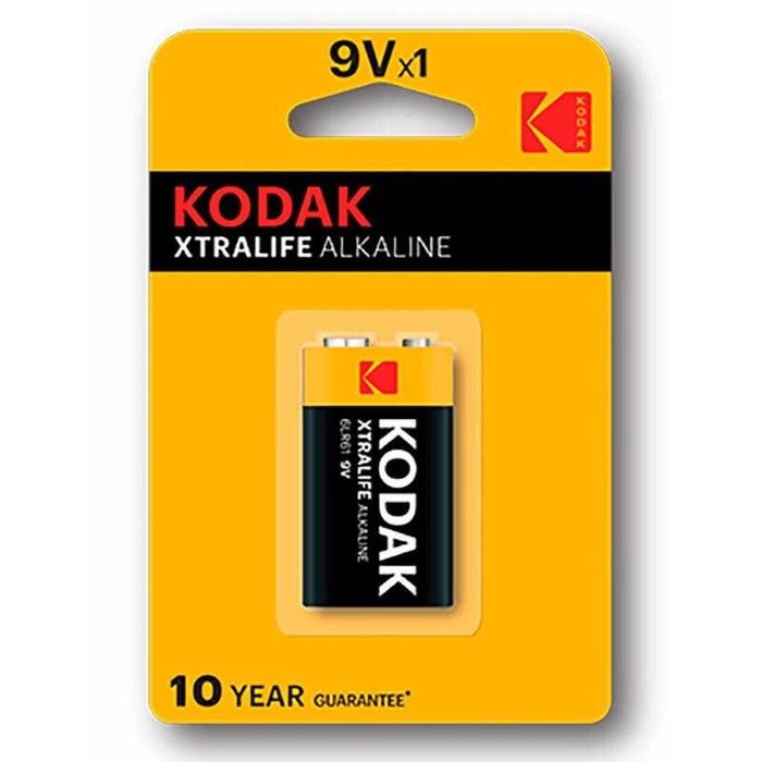 Pack De 10 Unidades Kodak Xtralife Pila Alcalina 9v Lr61 Blister*1 10 Uds