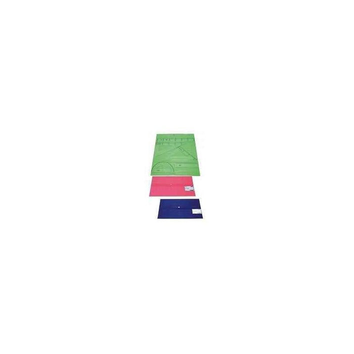 Pack De 10 Unidades Maped Reglas 30cm - 15cm Colores Surtidos Kit 5 Piezas