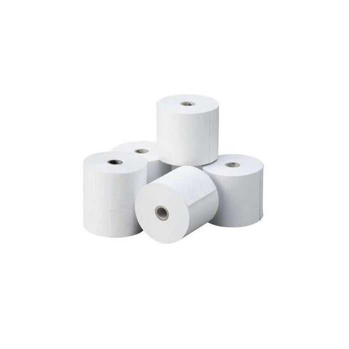 Pack De 10 Unidades Oqonos Rollo De Papel Termico 57x65x12mm, Libre De Bpa, Fsc