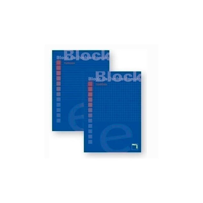 Pack De 10 Unidades Pacsa Block Examen 50 Hojas 4x4 A4 60gr