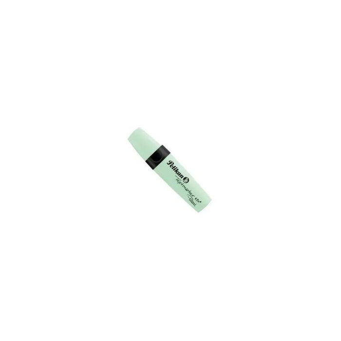 Pack De 10 Unidades Pelikan Textmarker 490 Marcador Fluorescente - Ergonomico - Base De Agua - Punta Biselada Con 3