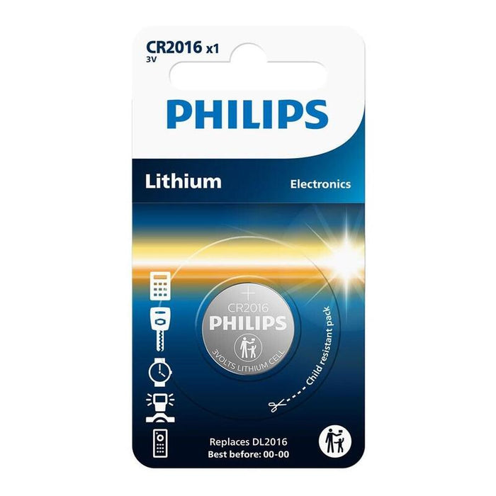 Pack De 10 Unidades - Pila Litio Cr2016 3 V, Blíster