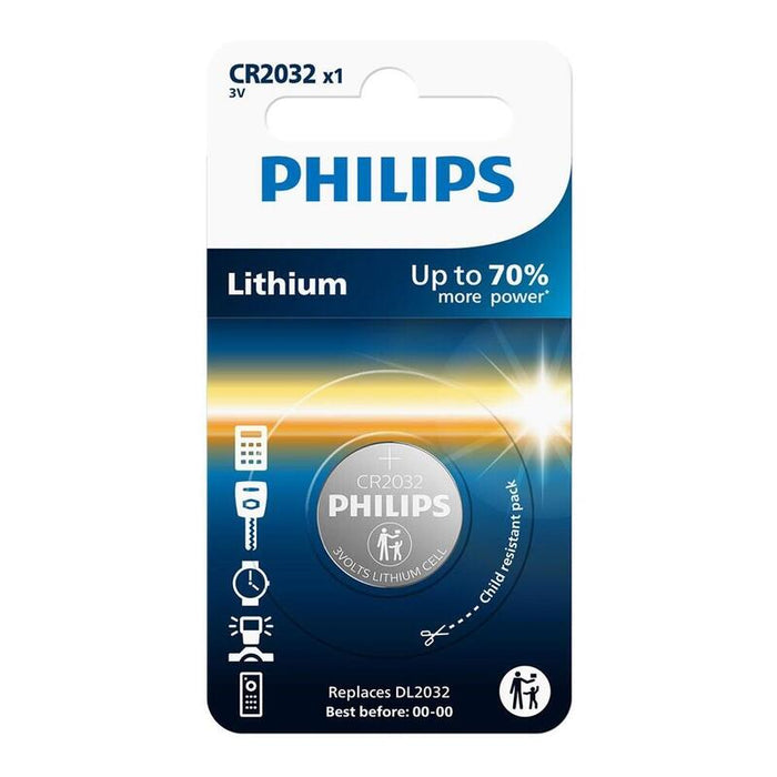 Pack De 10 Unidades - Pila Litio Cr2032 3 V, Blíster