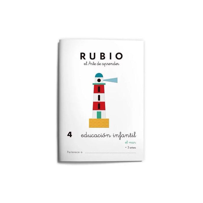 Pack De 10 Unidades Rubio Cuaderno Educación Infantil 4