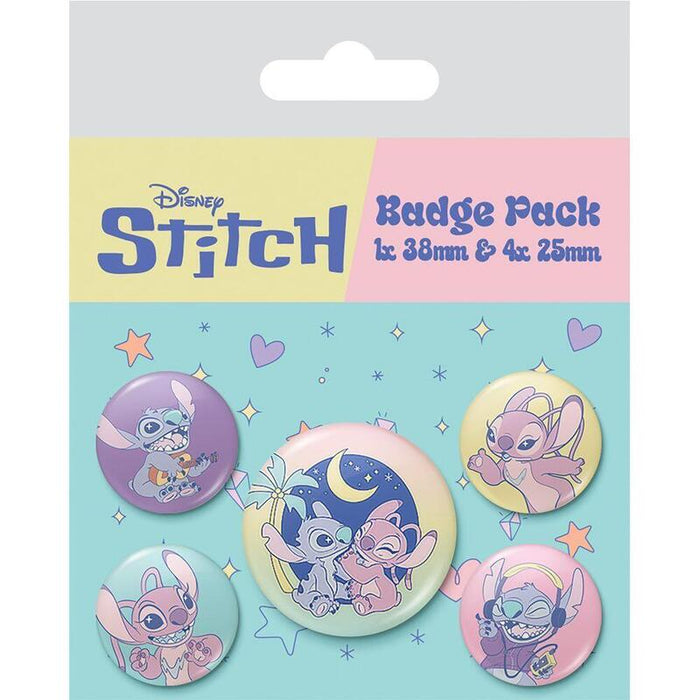 Pack De 10 Unidades - Set 5 Pines Stitch Disney