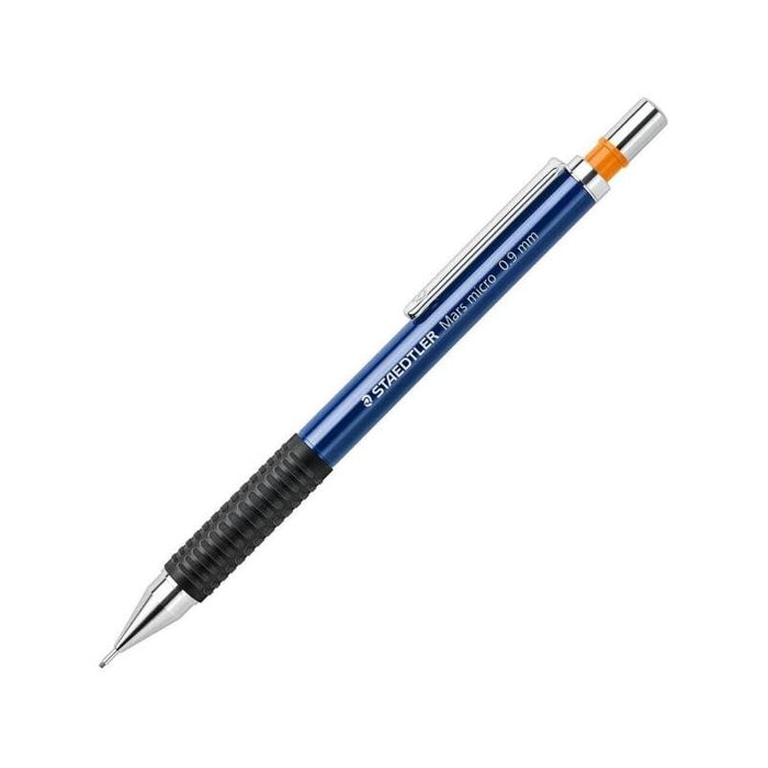 Pack De 10 Unidades Staedtler Mars Micro 775 Portaminas 0.9mm - Punta Metalica Retractil - Mina Amortiguada - Grip De
