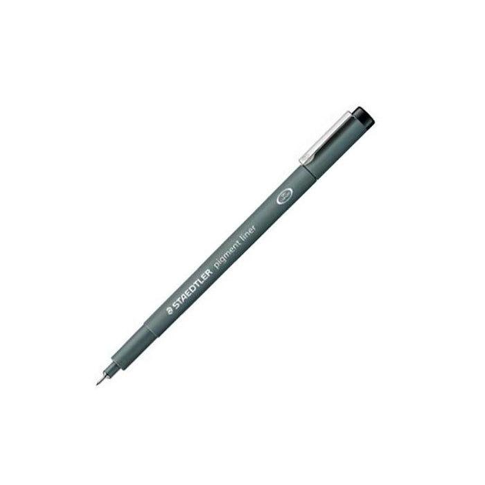 Pack De 10 Unidades Staedtler Rotulador Calibrado Pigment Liner 0.5mm Negro