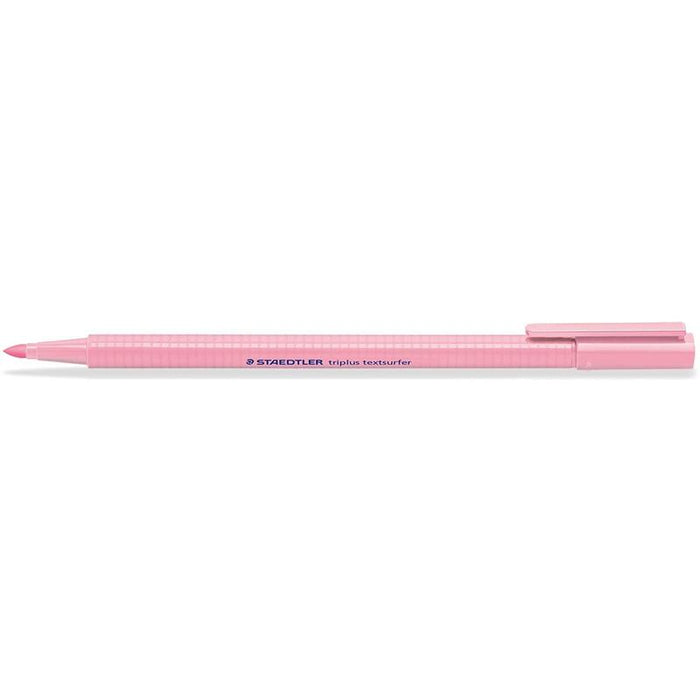 Pack De 10 Unidades Staedtler Triplus Textsurfer 362 Rotulador Fluorescente - Punta Biselada 1 - 5mm Aprox - Tinta Base De Agua - Color Carmin Claro