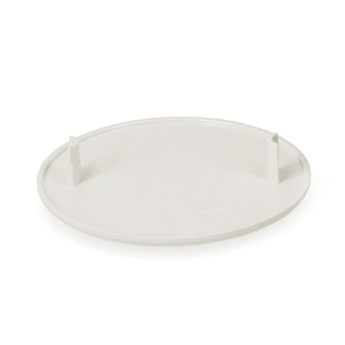 Pack De 10 Unidades - Tapa Redonda Para Caja Ø60mm Garra De Plástico Solera 13
