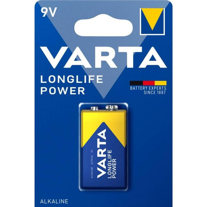 Pack De 10 Unidades Varta Longlife Power Pila Alcalina 9v Lr61 Blister*1 10 Uds