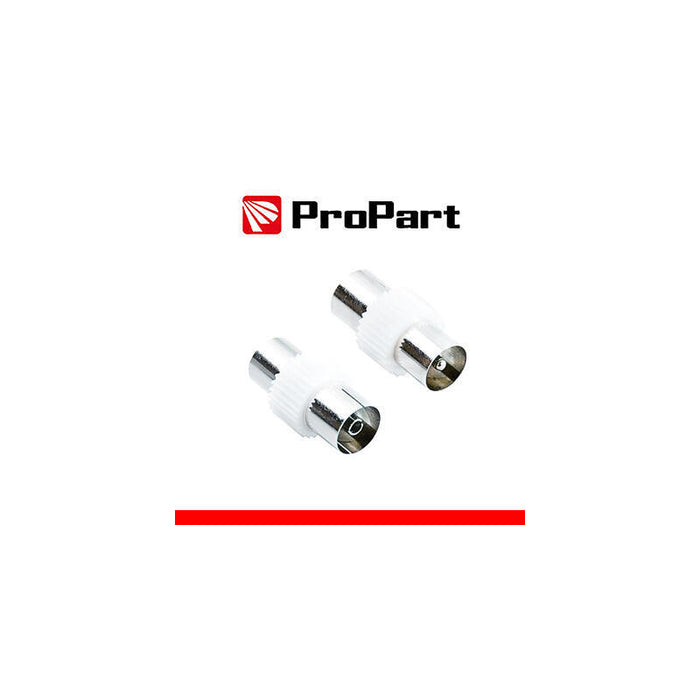 Pack De 100 Unidades Adaptador De Antena De Tv Enchufe De 75 O -  9 5 Mm