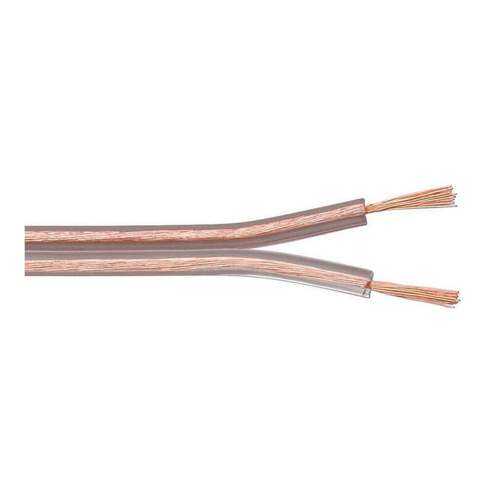 Pack De 100 Unidades - Paralelo Transparente 2x0,75mm "Audio" Euro/M (Bobina Pequeña Ø180x60mm)