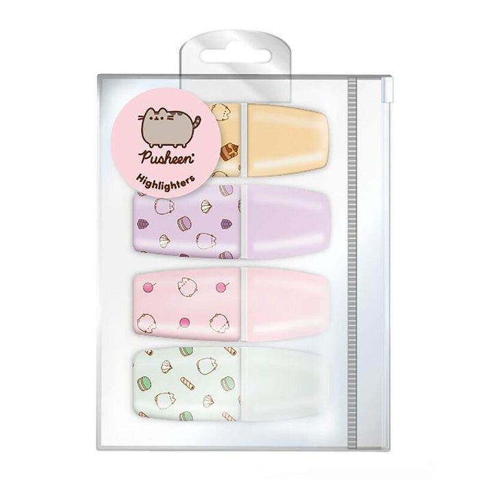 Pack De 11 Unidades - Set 4 Subrayadores Pusheen