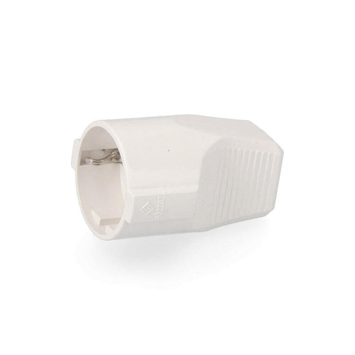 Pack De 12 Unidades - Base Aerea T/Tl 10/16 A 250 V Blanca (Retractilada)