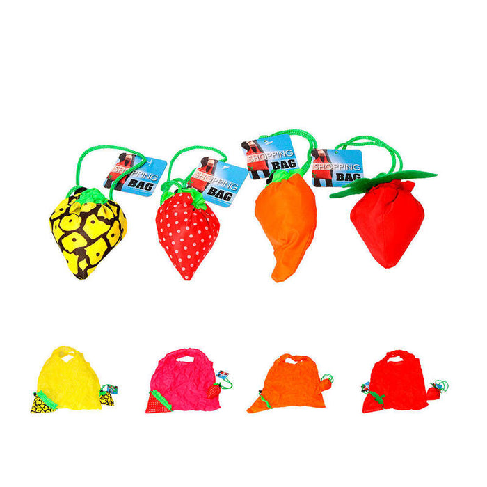 Pack De 12 Unidades - Bolsa De Compras Plegable Surtido 4 Modelos Surtidos