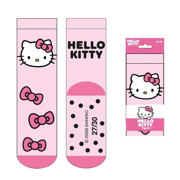 Pack De 12 Unidades - Calcetines Antideslizante Hello Kitty