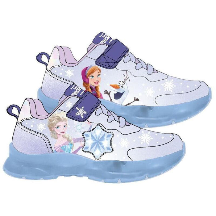 Pack De 12 Unidades - Deportivas Frozen Disney Luces