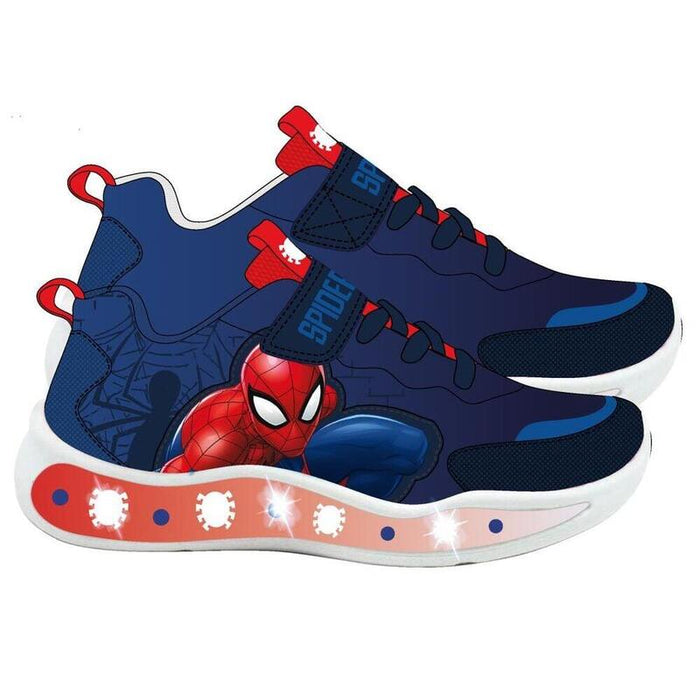 Pack De 12 Unidades - Deportivas Spiderman Marvel Luces