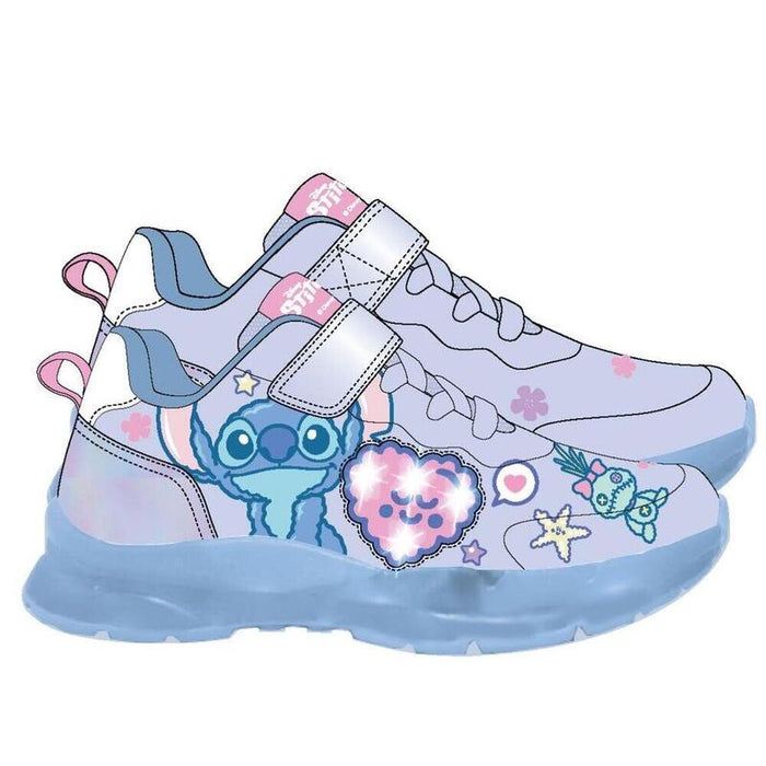 Pack De 12 Unidades - Deportivas Stitch Disney Luces