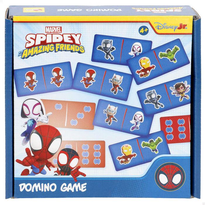 Pack De 12 Unidades - Domino Spidey And The Amazing Friends Marvel