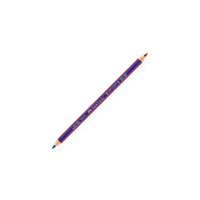 Pack De 12 Unidades Faber - Castell Lapiz Rojo-Azul 2160 Rb