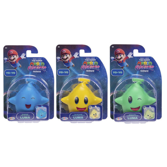 Pack De 12 Unidades - Figura Lumas Super Mario Galaxy Movie Super Mario Bros 6cm Surtido