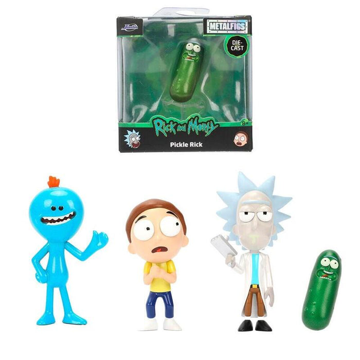 Pack De 12 Unidades - Figura Metalfigs Rick And Morty 7cm Surtido