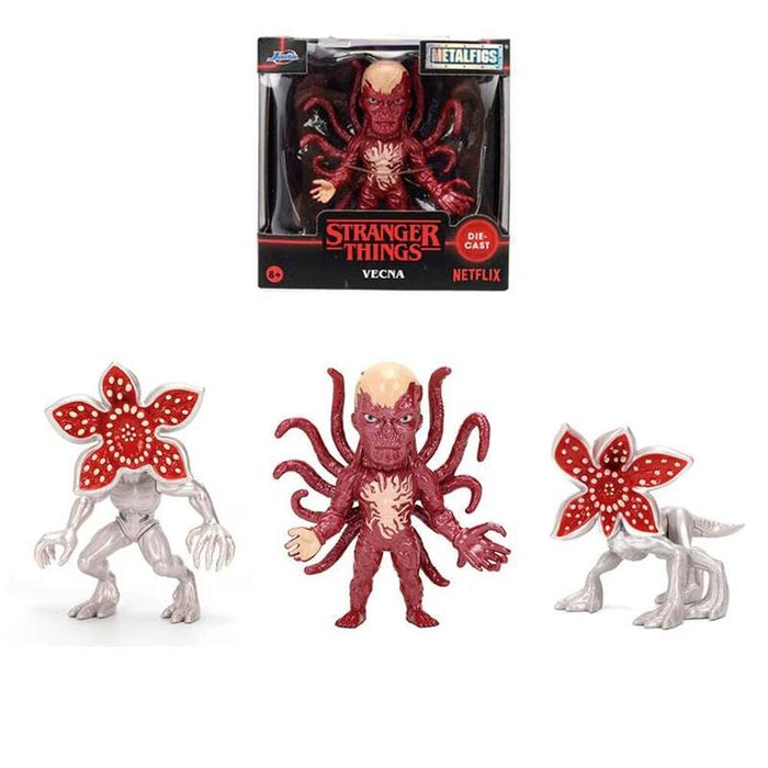 Pack De 12 Unidades - Figura Metalfigs Stranger Things 7cm Surtido