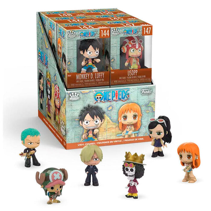 Pack De 12 Unidades - Figura Mini One Piece Surtido