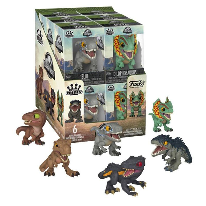 Pack De 12 Unidades - Figura Mini Vinyl Jurassic World Surtido