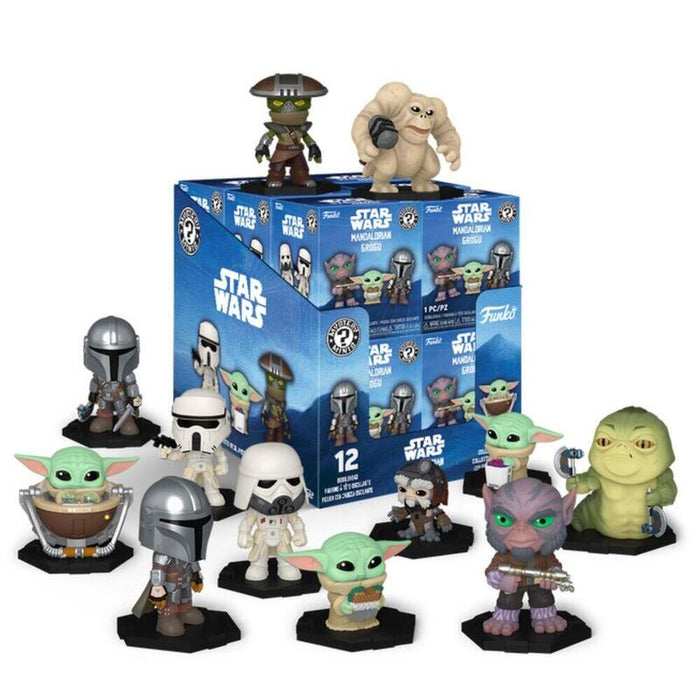 Pack De 12 Unidades - Figura Mystery Mini Star Wars: The Mandalorian & Grogu Surtido