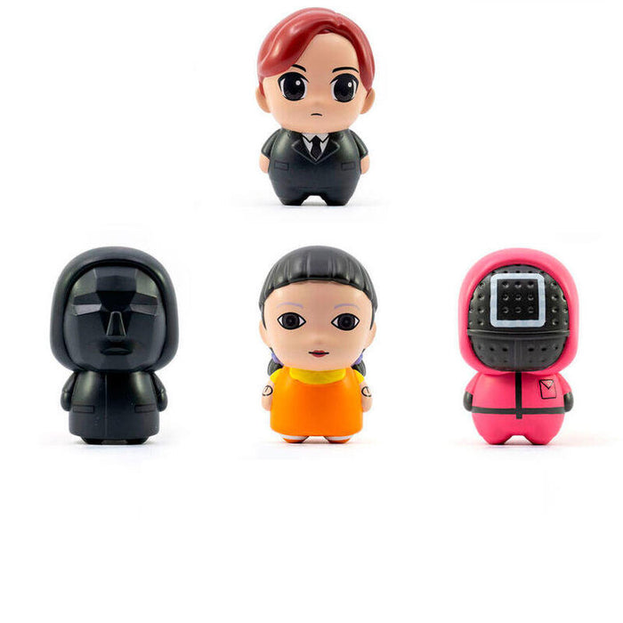 Pack De 12 Unidades - Figura Sorpresa El Juego Del Calamar 7cm Surtido