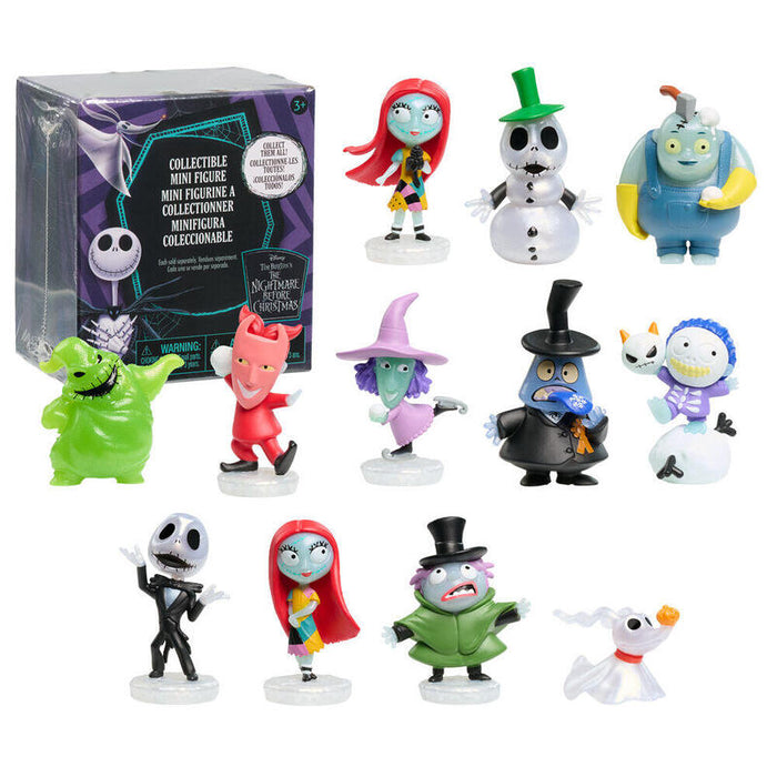 Pack De 12 Unidades - Figura Sorpresa Pesadilla Antes De Navidad Disney Surtido