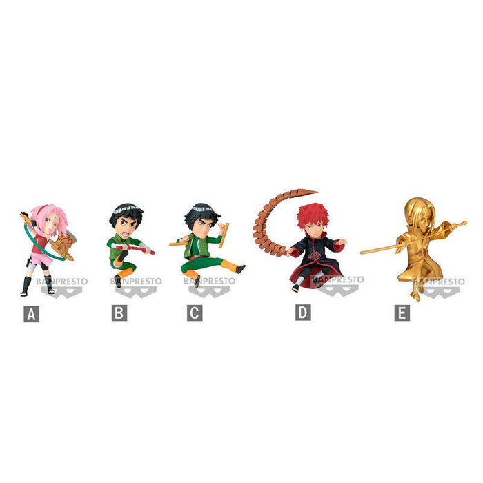 Pack De 12 Unidades - Figura World Collectable Narutop99 Vol.4 Naruto Shippuden 7cm