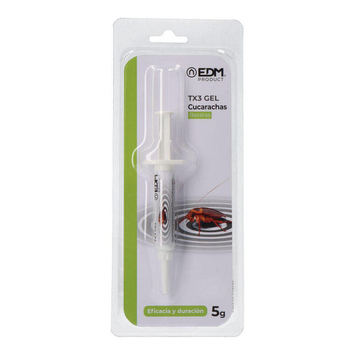 Pack De 12 Unidades - Gel Jeringa Tx3 Cucarachas 5 G