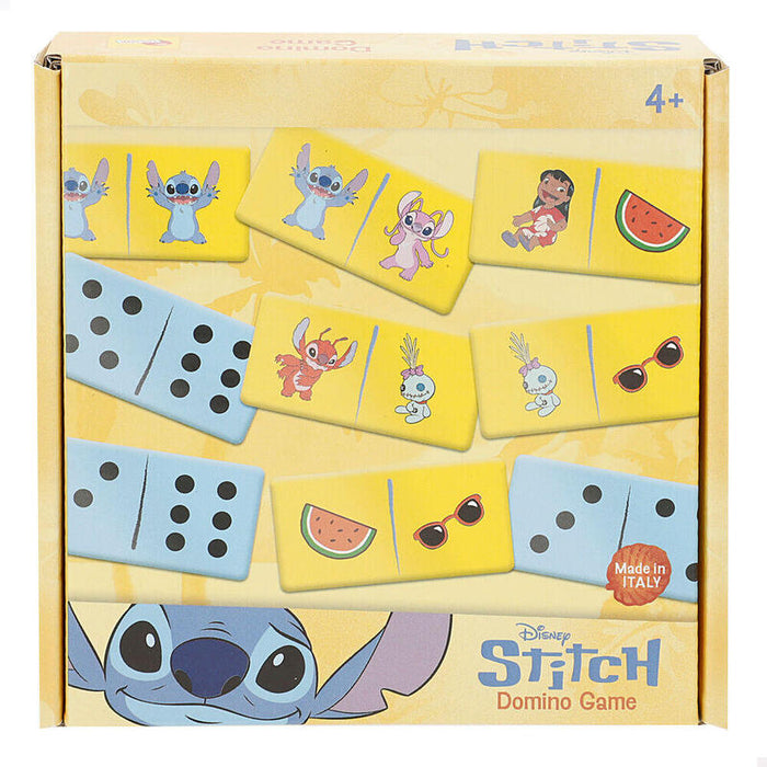 Pack De 12 Unidades - Juego Domino Stitch Disney