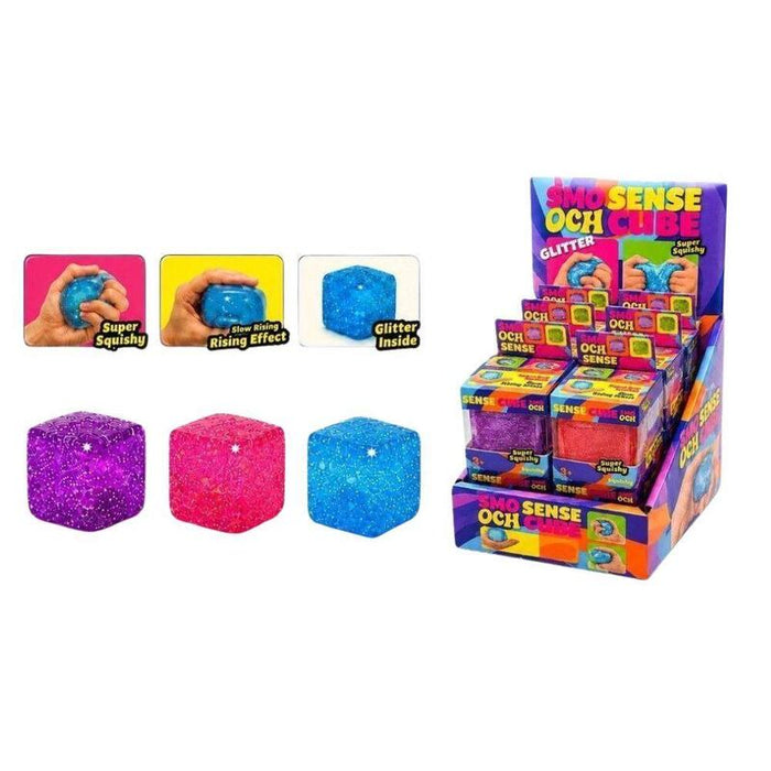 Pack De 12 Unidades - Juguete Antiestres Smo Sense Och Cube 4,5cm Surtido