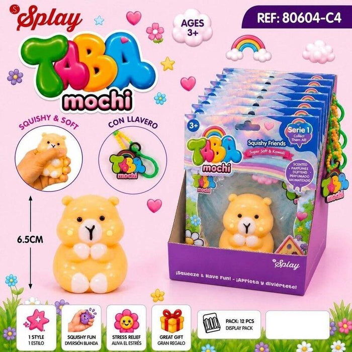 Pack De 12 Unidades - Juguete Antiestres Squishy Capibara 6,5cm