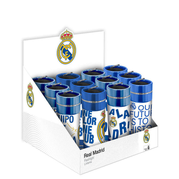 Pack De 12 Unidades - Linterna Led Real Madrid Surtido