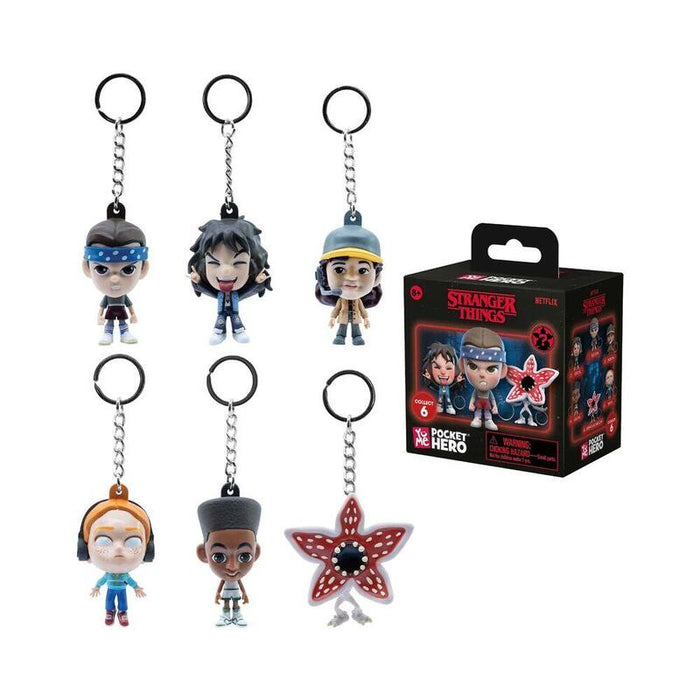 Pack De 12 Unidades - Llavero Figura Sorpresa Stranger Things Surtido