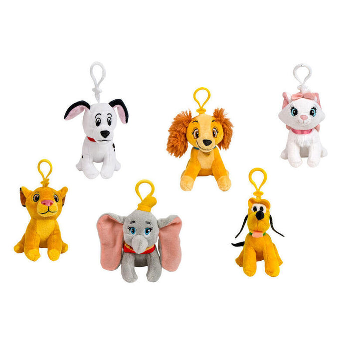 Pack De 12 Unidades - Llavero Peluche Clasicos Disney 12cm