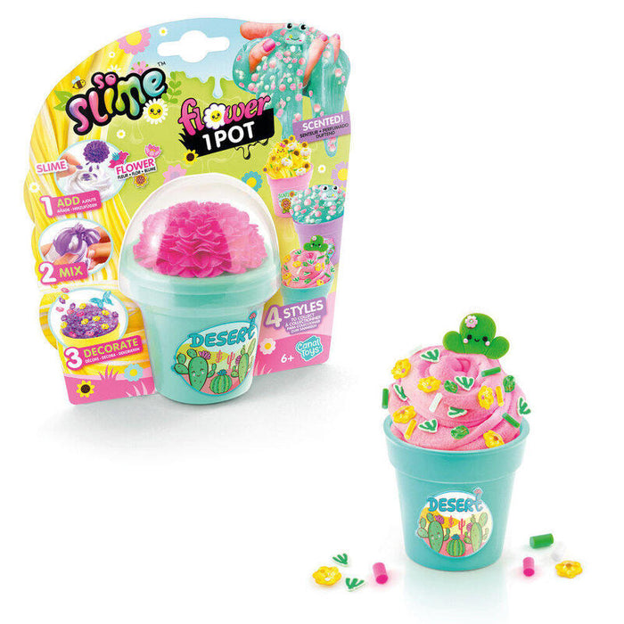 Pack De 12 Unidades - Maceta Aromatica Flor Slime Flower Surtido